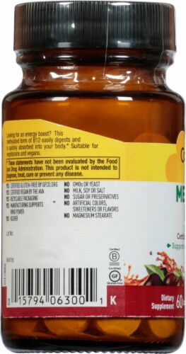 Country Life Methyl B-12 Cherry Flavor Lozenges Perspective: left