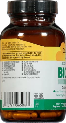 Country Life® Biotin Vegetarian Capsules 10 mg Perspective: left