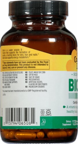 Country Life® Biotin Vegetarian Capsules 10 mg Perspective: left