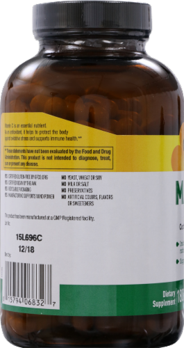 Country Life Maxi-C Vegan Capsules 1000mg 180 Count Perspective: left