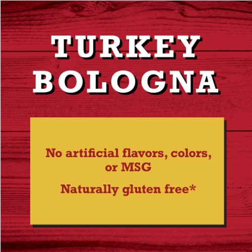 Turkey Bologna Sliced Deli-Style Lunch Meat Perspective: left