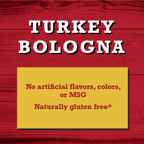 Turkey Bologna Sliced Deli-Style Lunch Meat Perspective: left