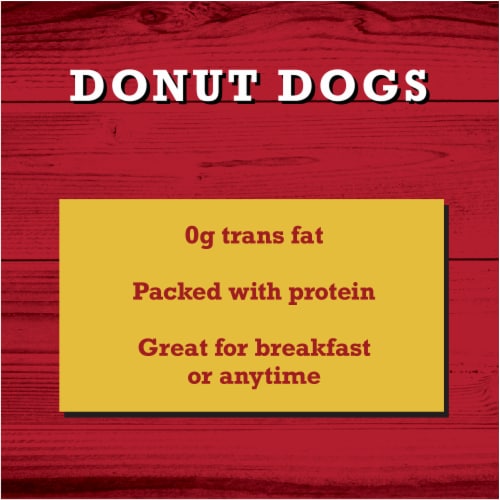 Old Fashioned Cake Donut Dogs Frozen Snacks Perspective: left
