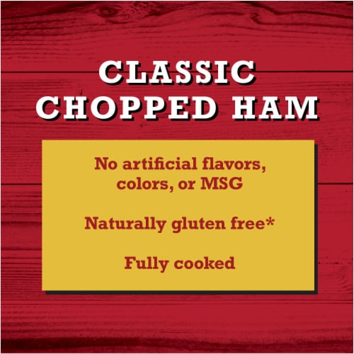 Chopped Ham Bulk Deli Meat Perspective: left