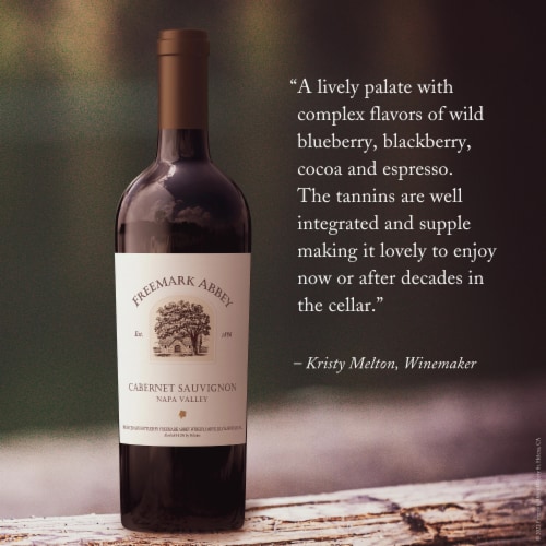 Freemark Abbey Napa Valley Cabernet Sauvignon Red Wine Perspective: left