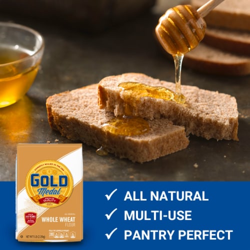Gold Medal™ All Natural Whole Wheat Flour Perspective: left