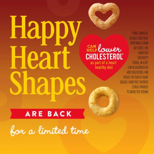 General Mills Honey Nut Cheerios Cereal Perspective: left