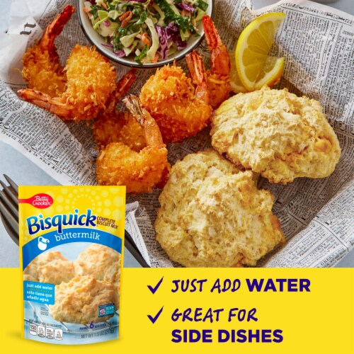 Betty Crocker Bisquick Complete Buttermilk Biscuit Mix Perspective: left