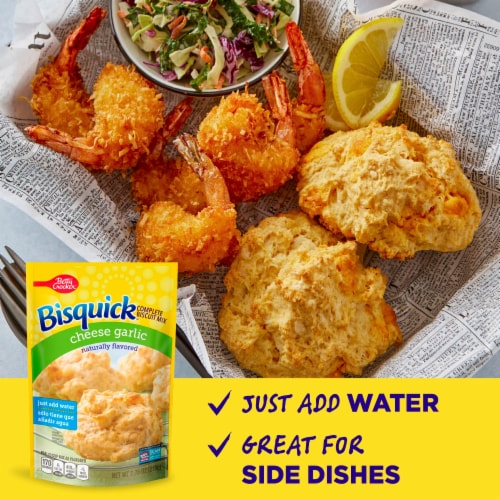 Bisquick Cheese Garlic Biscuit Mix Perspective: left