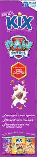 Kix Berry Berry Cereal Perspective: left