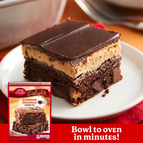 Betty Crocker™ Delights Supreme Original Brownie Mix Perspective: left