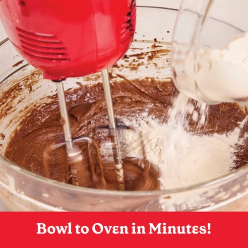 Betty Crocker Delights Supreme Triple Chunk Brownie Mix Perspective: left