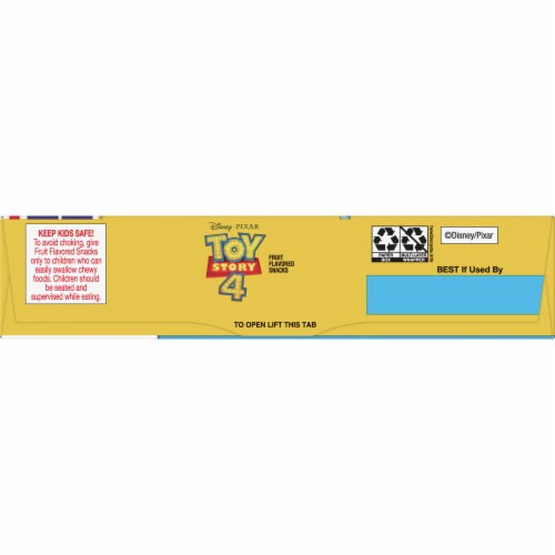 Betty Crocker Toy Story Fruit Snacks Perspective: left