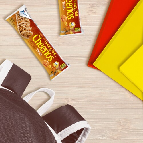 Honey Nut Cheerios Treat Bars Perspective: left
