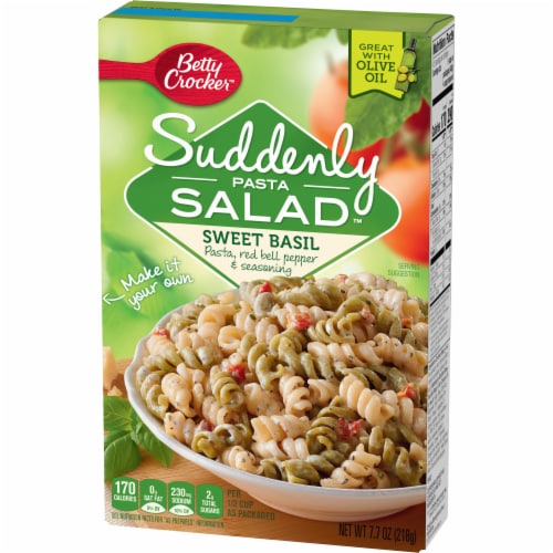 Betty Crocker Suddenly Salad Sweet Basil Pasta Salad Mix Perspective: left