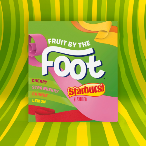 Fruit by the Foot Gluten Free Starburst Fruit Flavored Snacks Variety Pack Perspective: left
