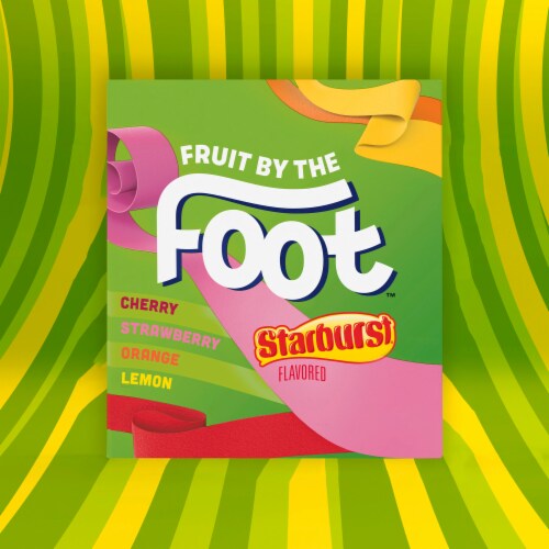 Fruit by the Foot Gluten Free Starburst Fruit Flavored Snacks Variety Pack Perspective: left