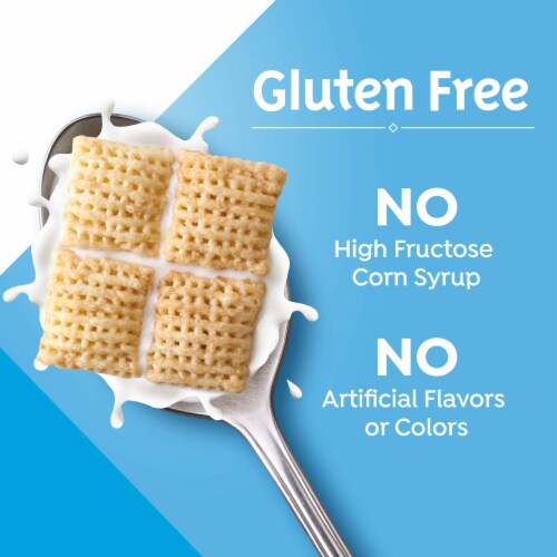 Rice Chex Gluten Free Breakfast Cereal Family Size Perspective: left