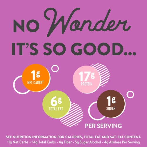 Wonderworks Keto Friendly Chocolate Breakfast Cereal Perspective: left