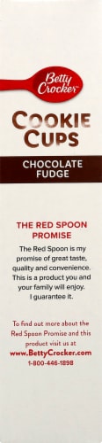 Betty Crocker Chocolate Fudge Cookie Cups Kit Perspective: left