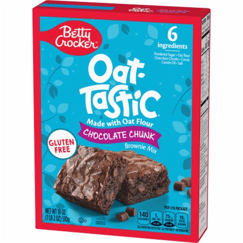Betty Crocker™ Oat-Tastic Chocolate Chunk Brownie Mix Perspective: left