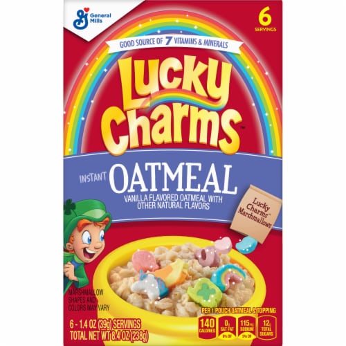 Lucky Charms™ Instant Oatmeal Perspective: left