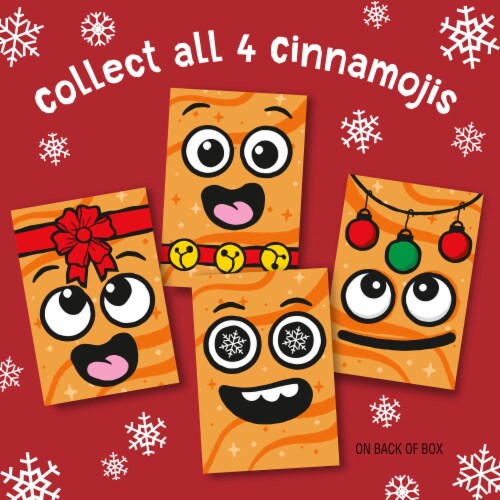 Cinnamon Toast Crunch Sugar Cookie Flavored Holiday Edition Cereal Perspective: left