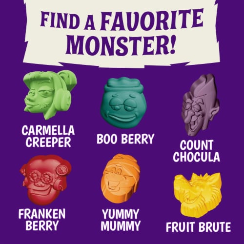 Monster Mash Spooky Berry Fruit Flavored Halloween Kids Snacks Perspective: left