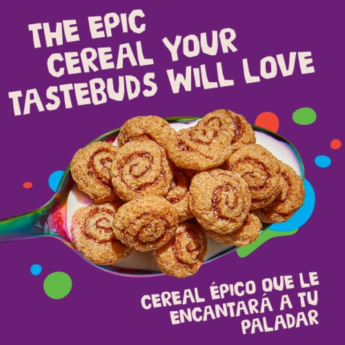 Cinnamon Toast Crunch Rolls Breakfast Cereal Perspective: left
