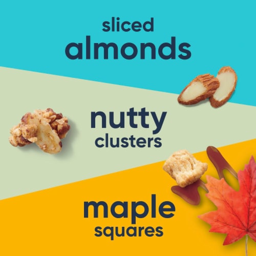 :ratio Keto Friendly Maple Almond Crunch Breakfast Cereal Perspective: left