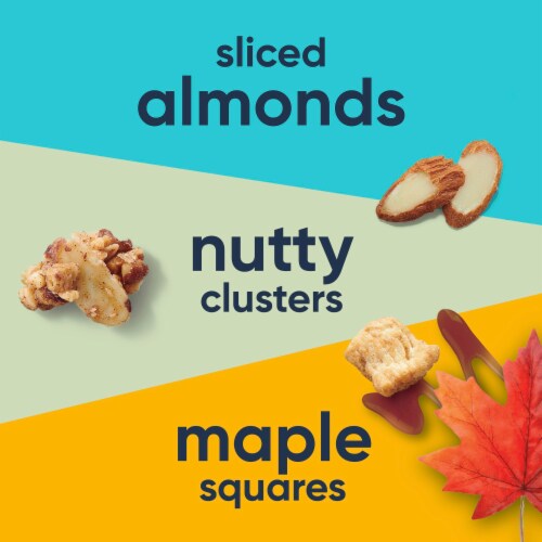 Ratio Trio Keto Friendly Maple Almond Crunch Cereal Perspective: left