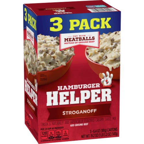Hamburger Helper™ Stroganoff Perspective: left