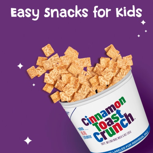 General Mills Cinnamon Toast Crunch Cereal Cups Perspective: left