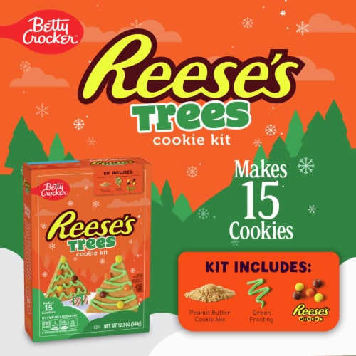 Betty Crocker™ Reese's Trees Peanut Butter Cookie Kit Perspective: left