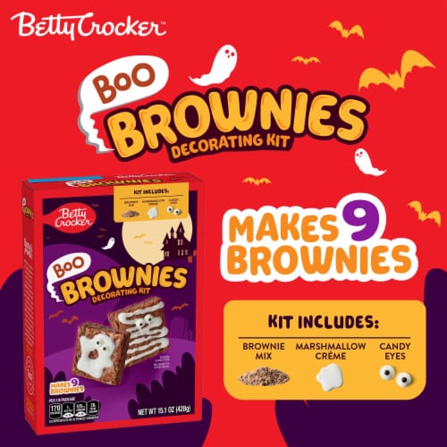 Betty Crocker Boo Brownies Decorating Kit Perspective: left