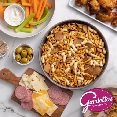 Gardetto's Snack Mix, Roasted Garlic Rye Chips, 14 oz 