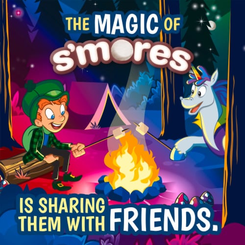 General Mills Lucky Charms Smores Cereal Perspective: left