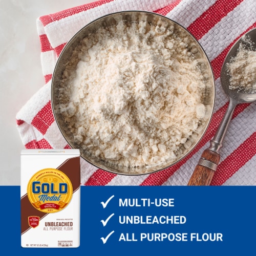 Gold Medal Unbleached All Purpose Flour Perspective: left
