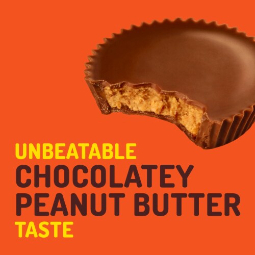 Reese's Puffs Minis Chocolate Peanut Butter Breakfast Cereal Perspective: left