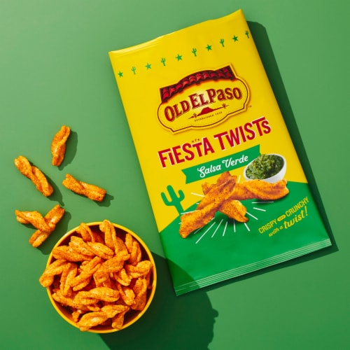 Old El Paso Salsa Verde Fiesta Twists, 5.5 OZ Perspective: left