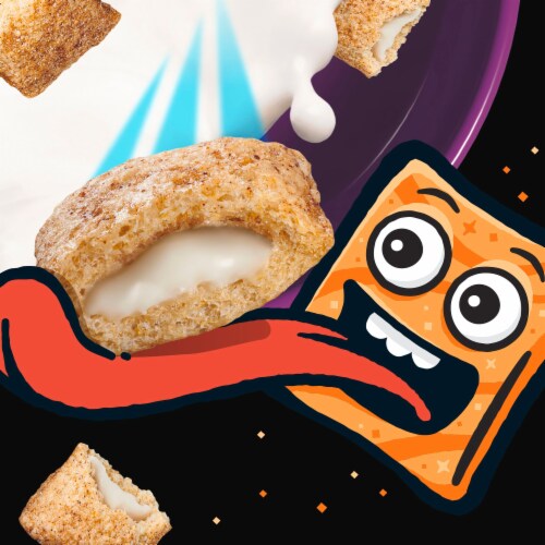 General Mills Cinnamon Toast Crunch Loaded Large Size Cereal Perspective: left
