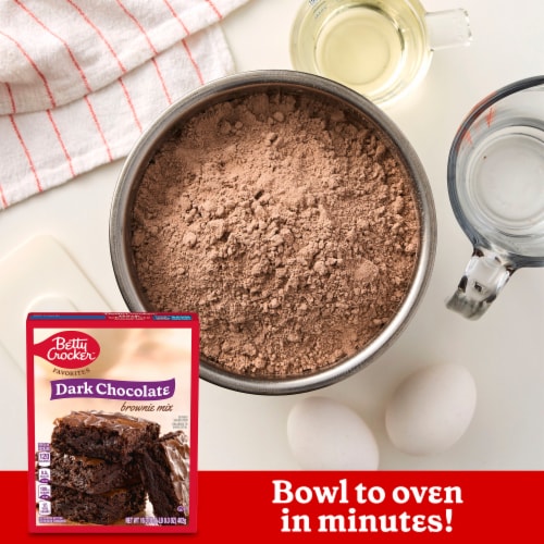 Betty Crocker™ Favorites Dark Chocolate Brownie Mix Perspective: left
