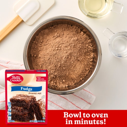 Betty Crocker Favorites Fudge Brownie Mix Easter Treats Perspective: left
