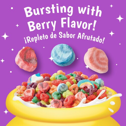 General Mills Lucky Charms Berry Swirl Cereal Perspective: left