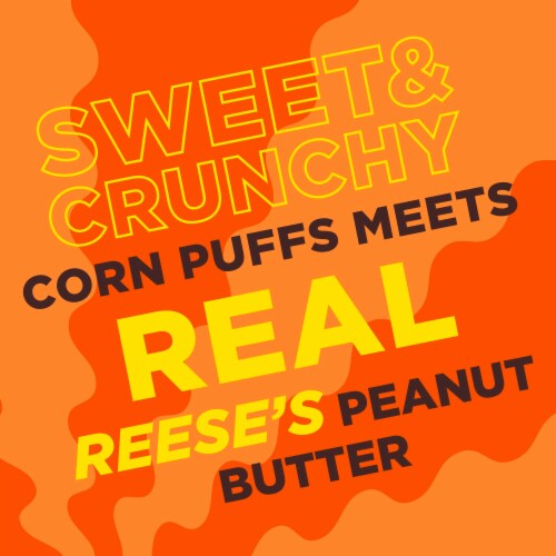 General Mills REESE'S PUFFS Peanut Butter Lovers Cereal Perspective: left