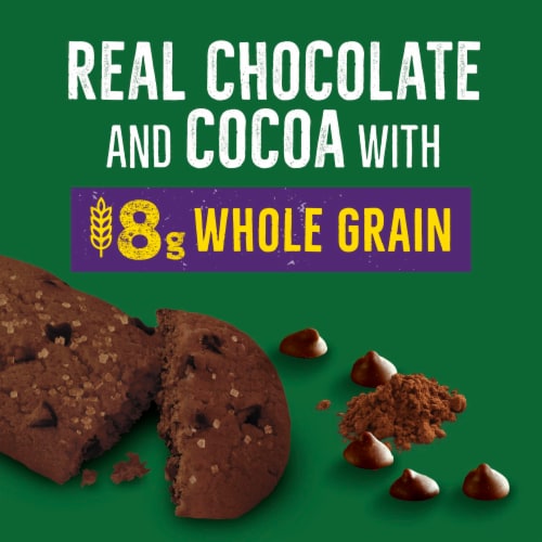 Nature Valley Double Chocolate Chip Soft Baked Muffin Bars Perspective: left