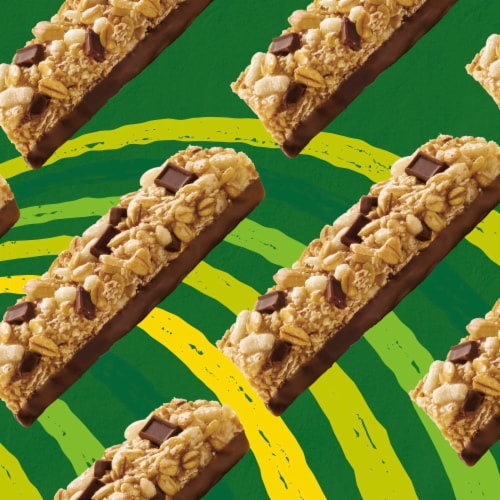 Nature Valley Double Chocolate Peanut Free Lunch Box Granola Bars Perspective: left