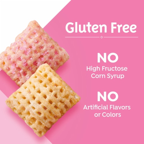 General Mills Strawberry Vanilla Chex Cereal Perspective: left