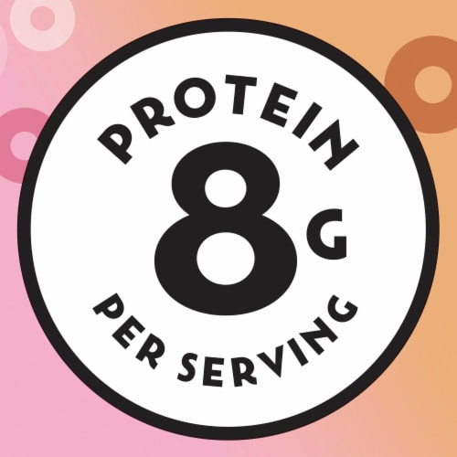 General Mills Strawberry Cheerios Protein Large Size Cereal Perspective: left