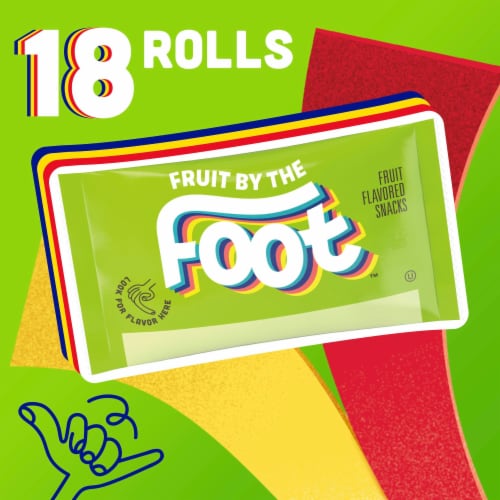 Fruit By The Foot Splitz Family Pack Watermelon and Lemonade Perspective: left